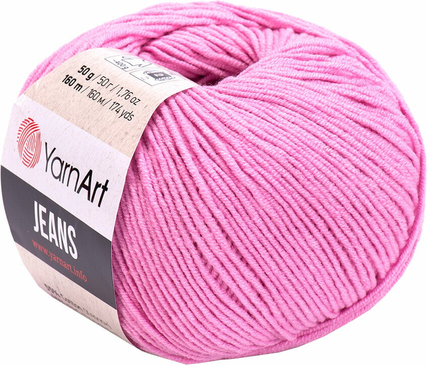 Filati per maglieria Yarn Art Jeans 20 Dark Pink