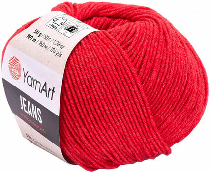 Fios para tricotar Yarn Art Jeans 26 Reddish Orange - 1