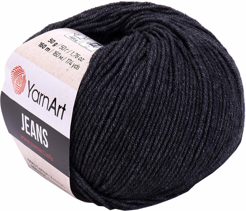 Pletilna preja Yarn Art Jeans 28 Anthracite