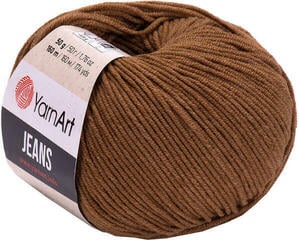 Strickgarn Yarn Art Jeans 40 Light Brown Strickgarn