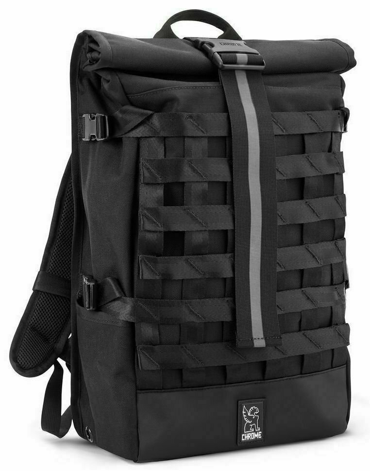Városi hátizsák / Táska Chrome Barrage Cargo Backpack All Black 18 - 22 L Hátizsák