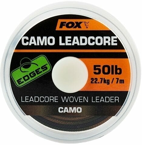Żyłka Fox Edges Camo Leadcore Camo 50 lbs-22,6 kg 7 m
