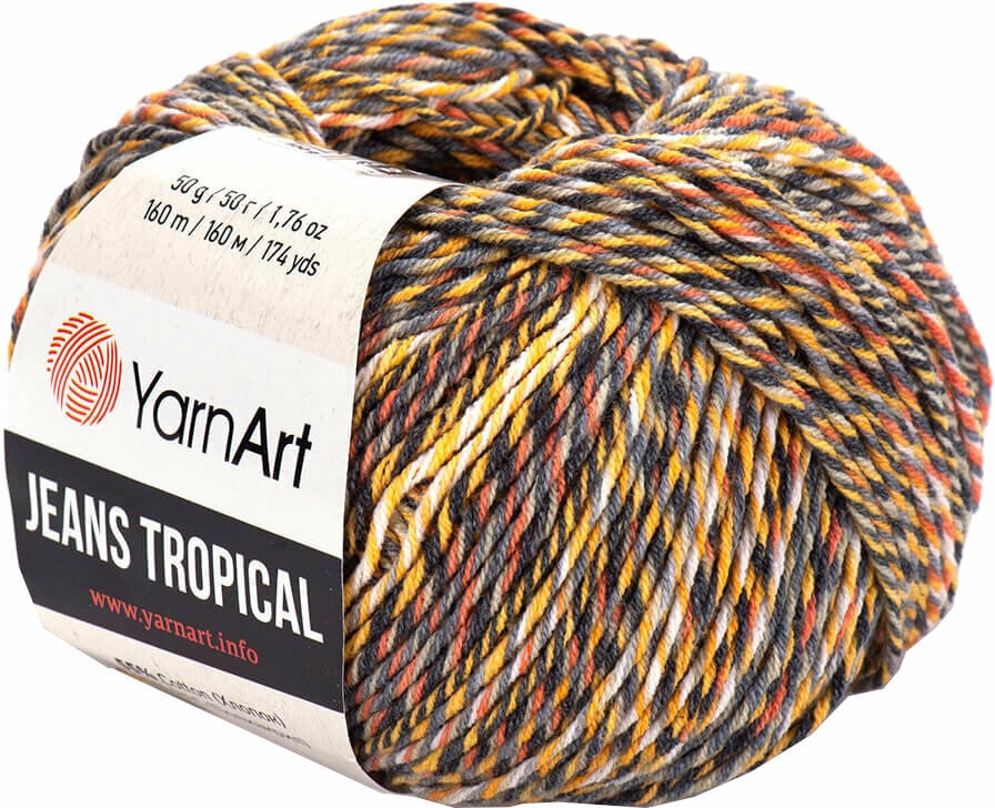 Νήμα Πλεξίματος Yarn Art Jeans Tropical 610 Multi Νήμα Πλεξίματος