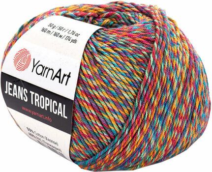 Νήμα Πλεξίματος Yarn Art Jeans Tropical 612 Multi Νήμα Πλεξίματος - 1