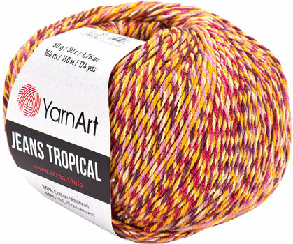 Pletacia priadza Yarn Art Jeans Tropical 613 Multi Pletacia priadza - 1