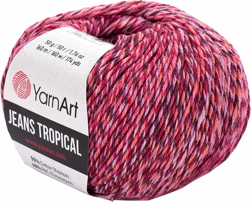 Knitting Yarn Yarn Art Jeans Tropical 615 Multi Knitting Yarn