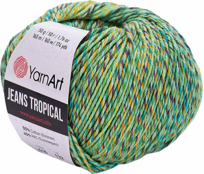 Fios para tricotar Yarn Art Jeans Tropical 616 Multi - 1