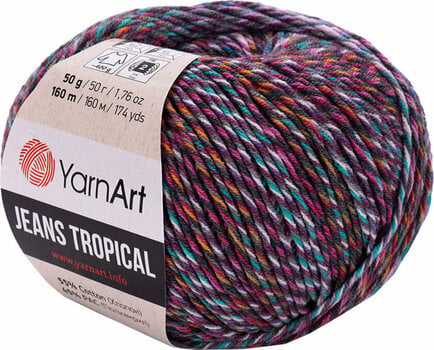 Fios para tricotar Yarn Art Jeans Tropical 620 Multi - 1