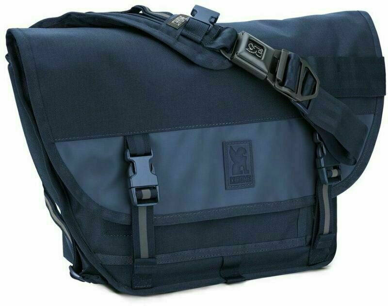 Wallet, Crossbody Bag Chrome Mini Metro Navy Blue Tonal Crossbody Bag