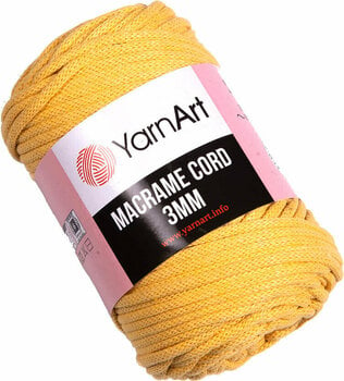 Zsinór Yarn Art Macrame Cord 3 mm 3 mm 764 Mustard - 1