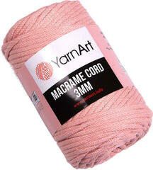 Cordon Yarn Art Macrame Cord 3 mm 3 mm 85 m 767 Salmon Cordon