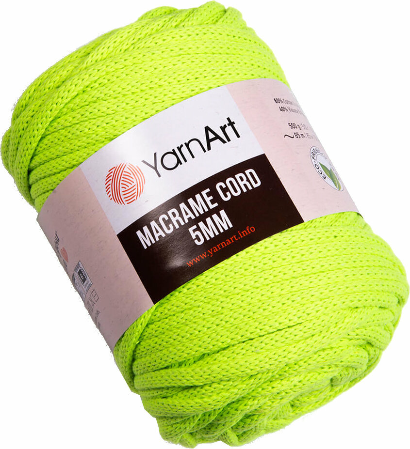 Šňůra  Yarn Art Macrame Cord 5 mm 5 mm 801