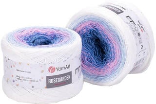 Fios para tricotar Yarn Art Rose Garden 301 Pink Blue Fios para tricotar