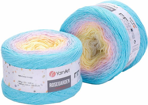 Knitting Yarn Yarn Art Rose Garden 311 Blue Yellow - 1