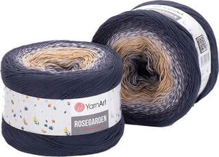 Strickgarn Yarn Art Rose Garden 323 Grey Brown Strickgarn