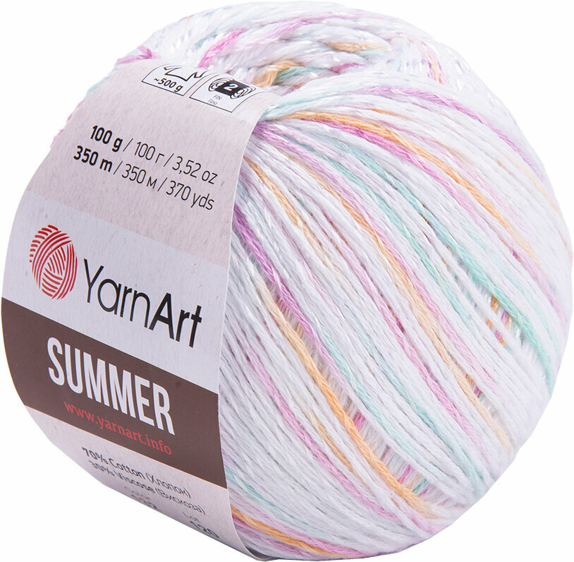 Kötőfonal Yarn Art Summer 132 Pastels