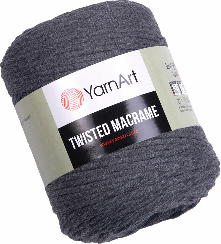 Cordão Yarn Art Twisted Macrame 210 m 790 Cordão