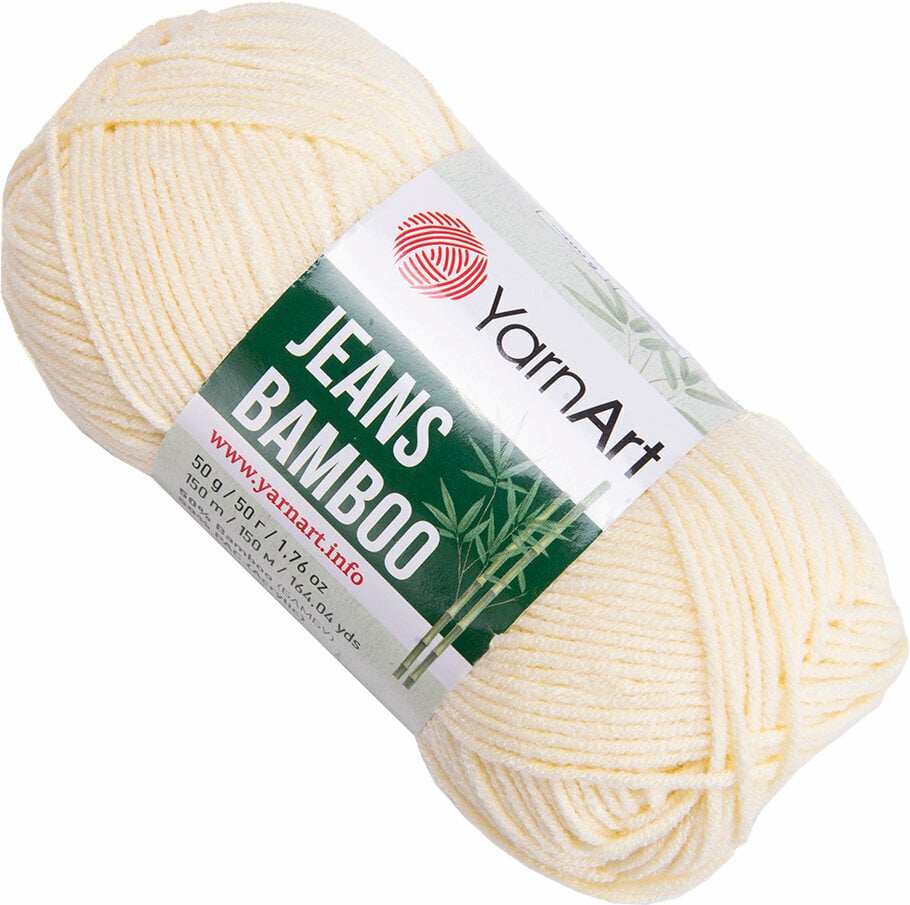 Fil à tricoter Yarn Art Jeans Bamboo 103 Cream