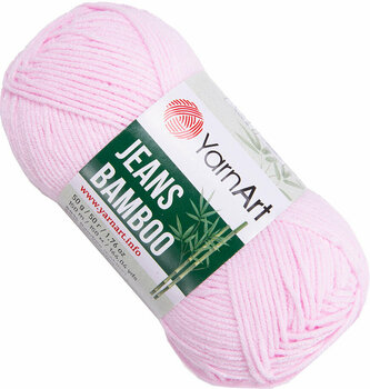 Strickgarn Yarn Art Jeans Bamboo 109 Light Pink - 1