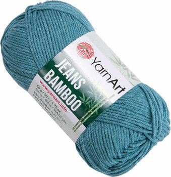 Pletacia priadza Yarn Art Jeans Bamboo 121 Reseda Green Pletacia priadza - 1