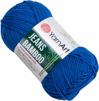 Νήμα Πλεξίματος Yarn Art Jeans Bamboo 123 Saxe Blue Νήμα Πλεξίματος - 1