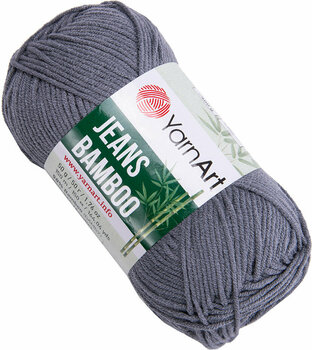 Knitting Yarn Yarn Art Jeans Bamboo 128 Grey - 1