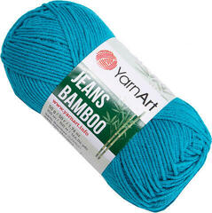 Strickgarn Yarn Art Jeans Bamboo 140 Turquoise Strickgarn