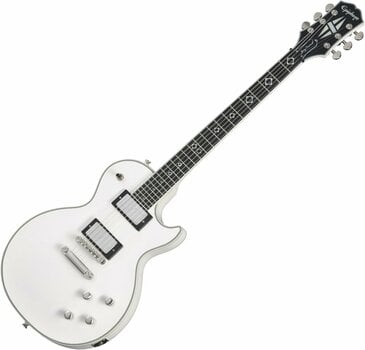 Guitare électrique Epiphone Jerry Cantrell Prophecy Les Paul Custom Bone White - 1