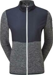 Hoodie/Sweater Footjoy Full-Zip Space Dye Navy S Sweatshirt