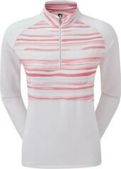 Hoodie/Trui Footjoy Half-Zip Jersey Watercolour White