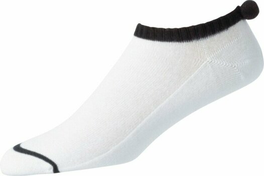 Socken Footjoy ProDry Lightweight Socken White/Black S - 1