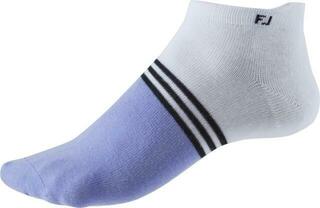 Ponožky Footjoy Lightweight Roll-Tab Ponožky White/Violet S
