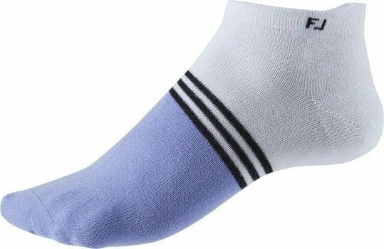 Socken Footjoy Lightweight Roll-Tab Socken White/Violet S - 1
