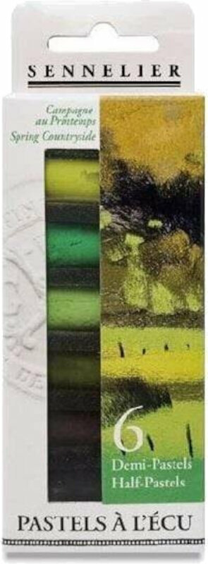 Soft Pastel Sennelier N132288.05 Set of Soft Pastels Spring Countryside 6 pcs