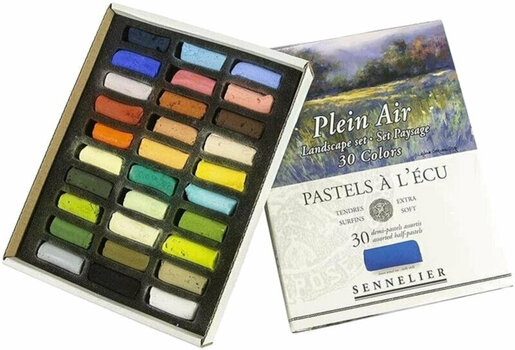 Pastel uscat Sennelier N132284 Set de pasteluri uscate Peisaj 30 buc - 1