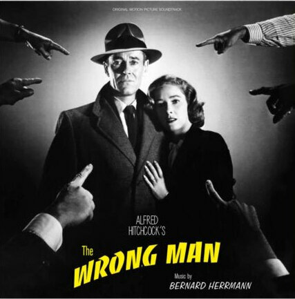 Vinylskiva Bernard Herrmann - The Wrong Man (Yellow Vinyl) (LP)
