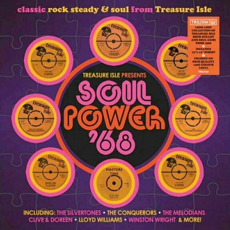 Грамофонна плоча Various Artists - Soul Power '68 (Purple Vinyl) (LP)