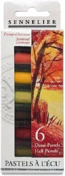 Pastel sec Sennelier N132288.01 Coffret de pastels secs Autumn Landscape 6 pièces