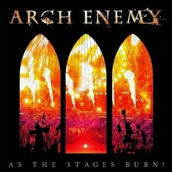 Schallplatte Arch Enemy - As The Stages Burn! (Yellow Coloured) (2 LP + DVD) - 1