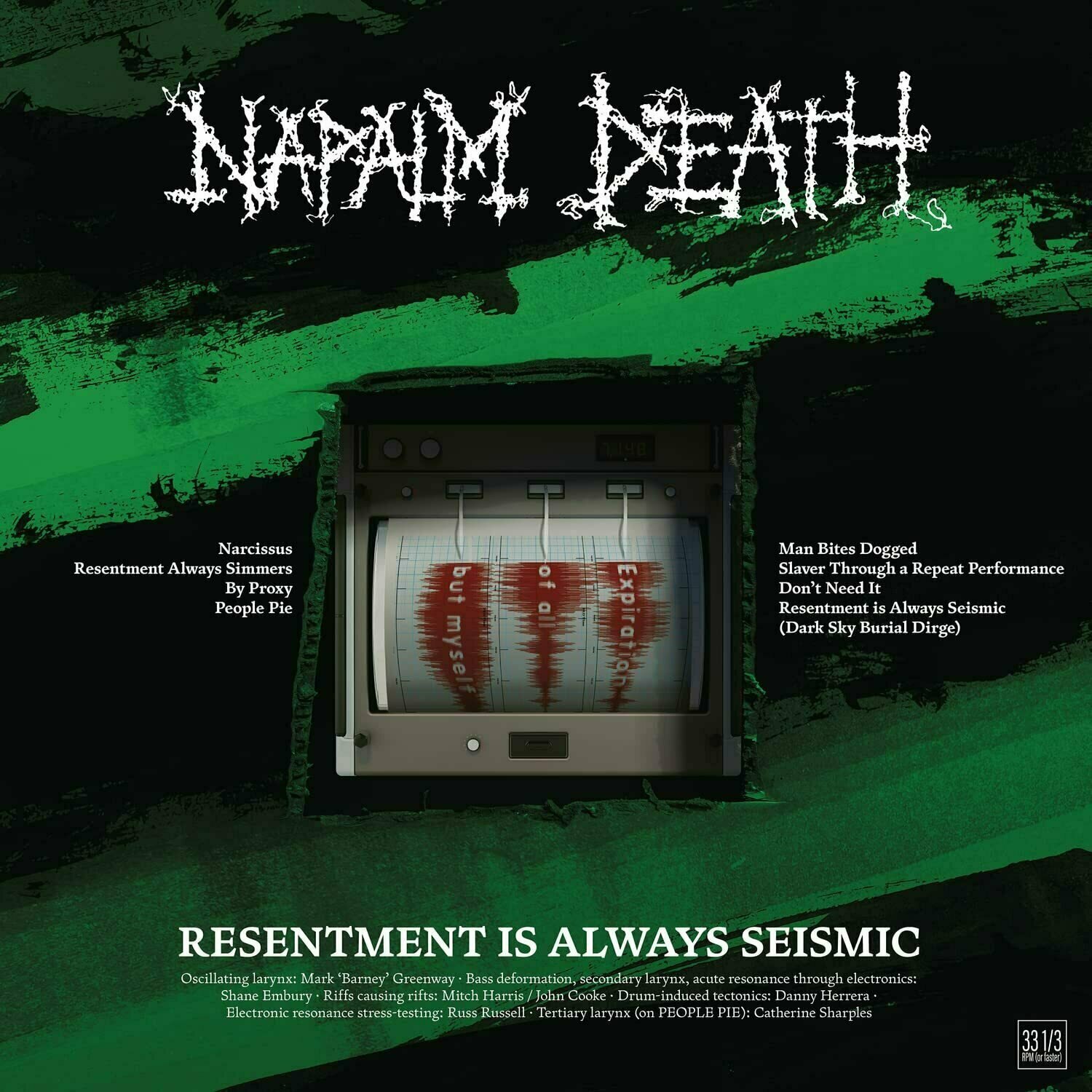 LP Napalm Death - Resentment Is Always Seismic – A Final Throw Of Throes (LP)