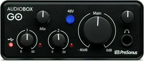 USB-audio-interface - geluidskaart Presonus AudioBox GO - 1