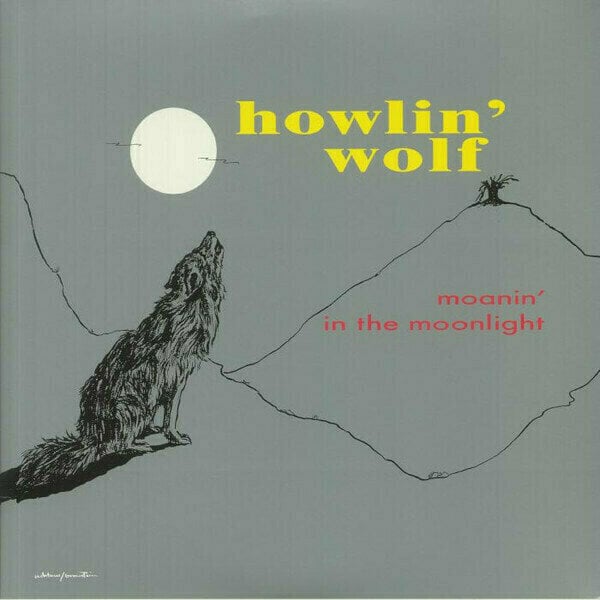 Disco in vinile Howlin' Wolf - Moanin' In The Moonlight (Opaque Grey Vinyl) (LP)