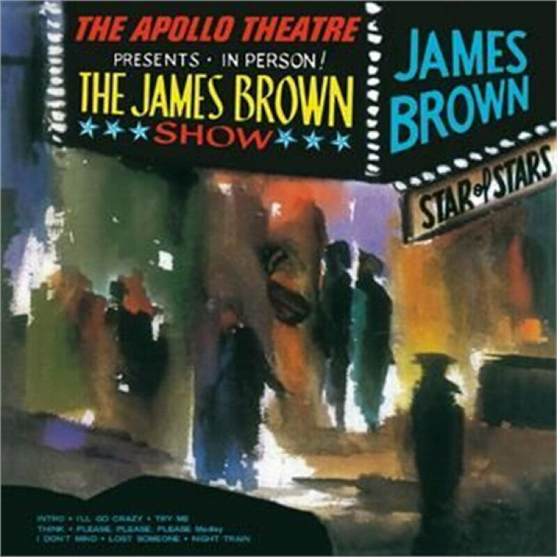 Vinyl Record James Brown - Live At The Apollo (Cyan Blue Vinyl) (LP)
