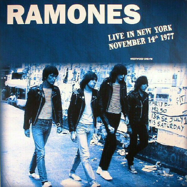 Disque vinyle Ramones - Live In New York November 14th 1977 (Orange Vinyl) (LP)