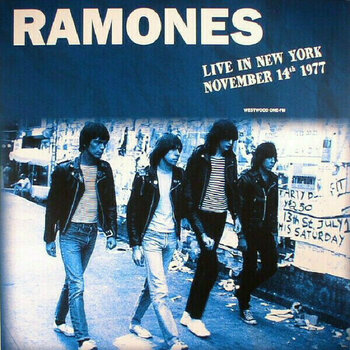 Disque vinyle Ramones - Live In New York November 14th 1977 (Orange Vinyl) (LP) - 1