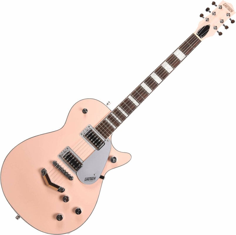 Electric guitar Gretsch G5230 Electromatic Jet FT Shell Pink
