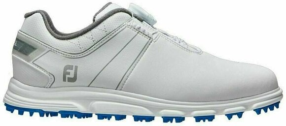 Calçado de golfe júnior Footjoy Pro SL BOA White/Grey 34 - 1