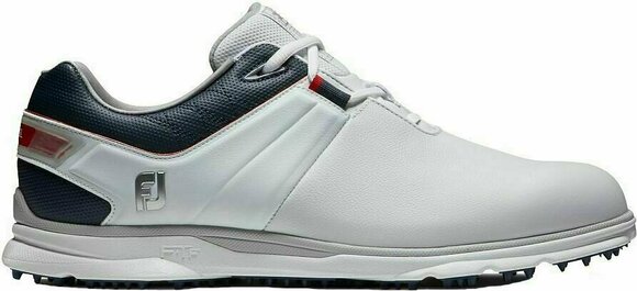 Férfi golfcipők Footjoy Pro SL White/Navy/Red 45 - 1
