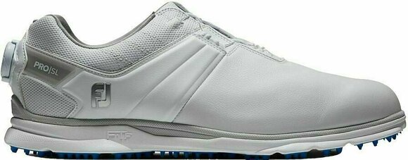 Férfi golfcipők Footjoy Pro SL BOA White/Grey 43 - 1