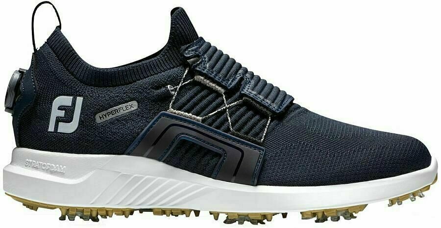 Férfi golfcipők Footjoy Hyperflex BOA Navy/White 44,5 Férfi golfcipők